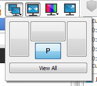 Select-Schaltfläche für Multi-Monitor
