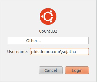Logging into Ubuntu using AD credentials