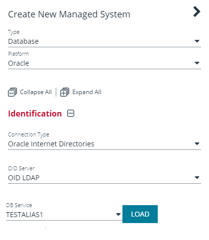 Add an Oracle OID LDAP Server as a Managed System