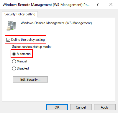 Turn on Windows Remote Management for the source computer.