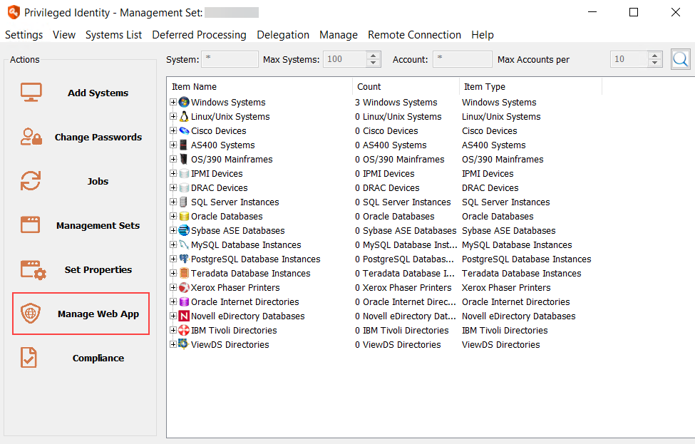 Privileged Identity Manage Web App in the Management Console