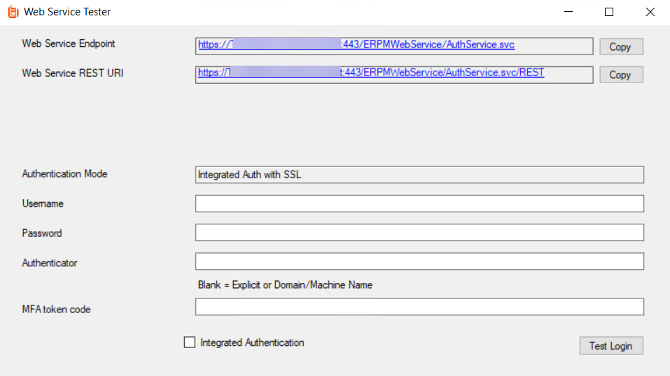 Privileged Identity Web Service Tester