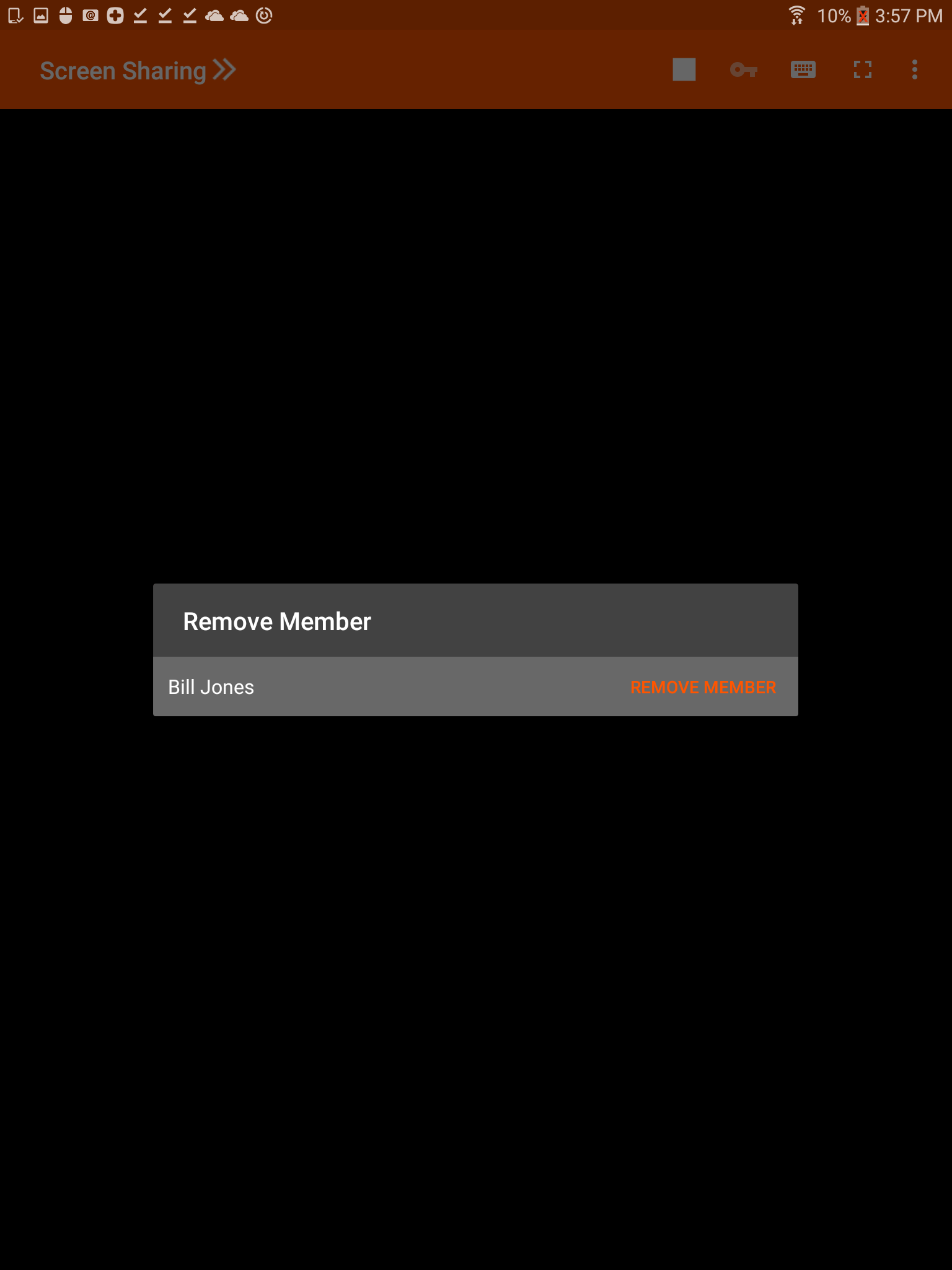 Remove Member Prompt