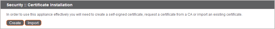 Security :: Certificate Installation