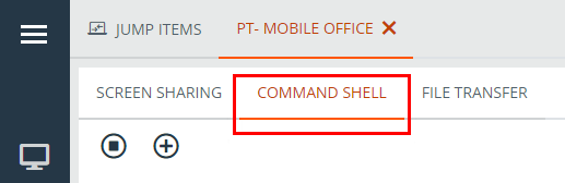 Command Shell Option