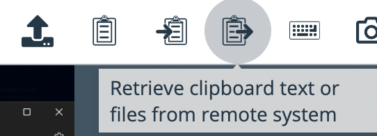 Retrieve Clipboard Text or Files from Remote System
