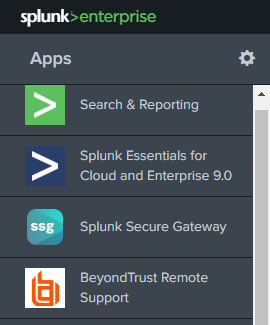BeyondTrust Privileged Remote Support in Splunk Enterprise Apps