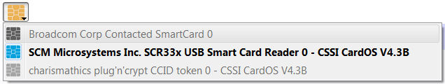 Smart Card Options