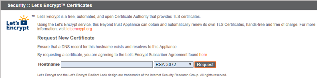 Sécurité :: Certificats Let’s Encrypt